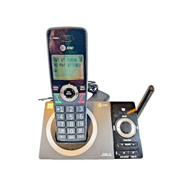 AT&T CL82219 2 Handset Answering System Telephone Cordless Landline 2018 - Picture 3 of 10